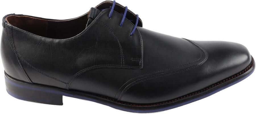 Floris van Bommel De Stijler 07.01 Veterschoenen zwart