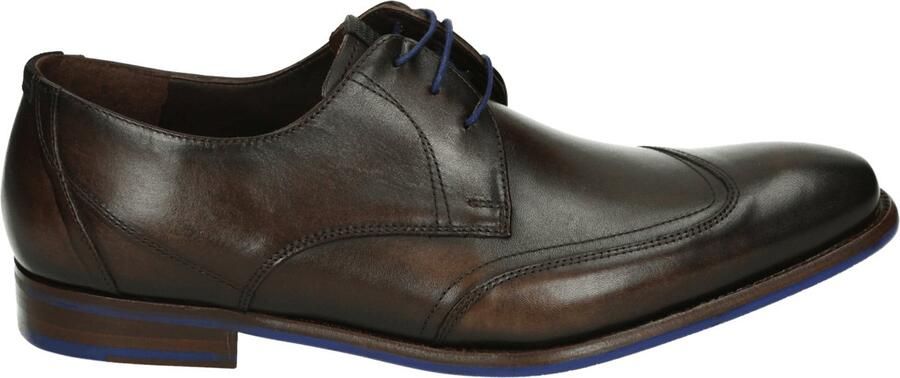 FLORIS VAN BOMMEL Nette Schoenen Heren Sfm-30173 De Stijler Leer Bruin