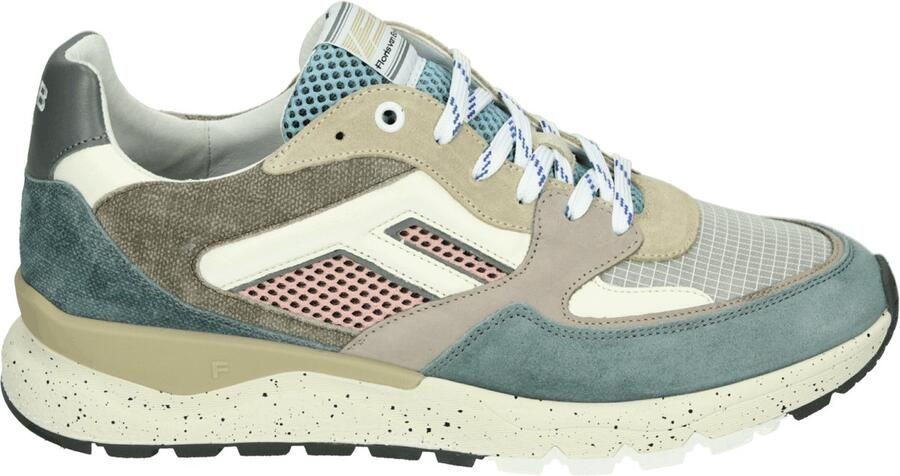 Floris van Bommel DE TREENER 01.51 Lage Sneakers Blauw