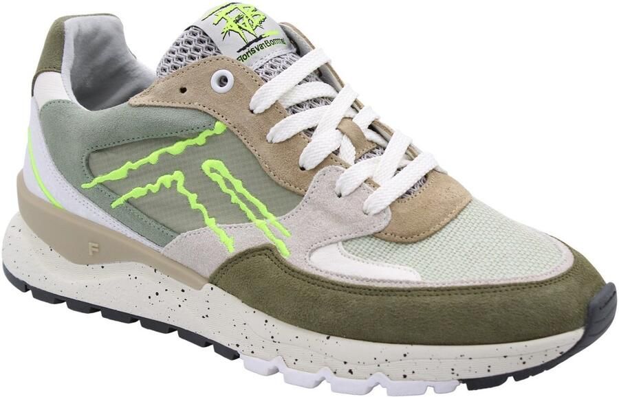 Floris van Bommel DE TREENER 06.06 Lage sneakersVrije tijdsschoenenHeren sneakers Groen - Foto 2