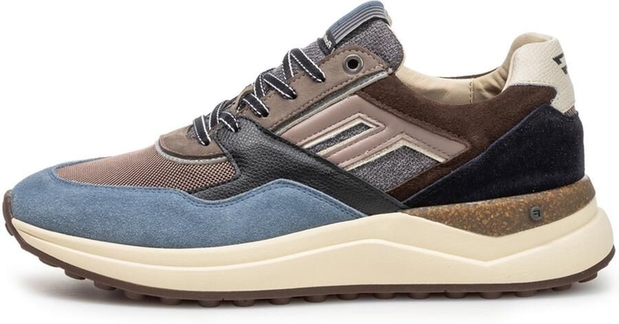 Floris van Bommel De Trikker 01.18 Veterschoenen sneakers SFM 10236 40 02 Blauw