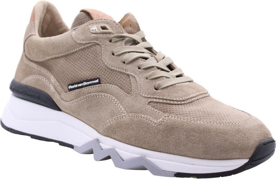 Floris van Bommel DE~ZAGER~02.23~~~~~~~~~~~~~~~~ Lage sneakersVrije tijdsschoenenHeren sneakers Taupe - Foto 5