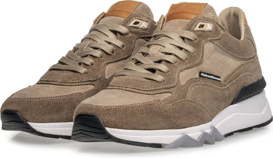 Floris van Bommel DE~ZAGER~02.23~~~~~~~~~~~~~~~~ Lage sneakersVrije tijdsschoenenHeren sneakers Taupe - Foto 3