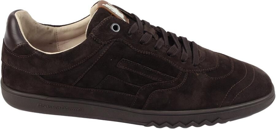 Floris van Bommel De Zaler 21.01 Veterschoenen Sportief Mannen bruin nubuck suede
