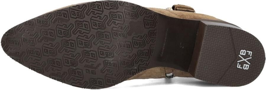 FLORIS VAN BOMMEL Enkelboots Dames Sfw-50065 Evi Maat: 40 Materiaal: Suède Kleur: Beige - Foto 5