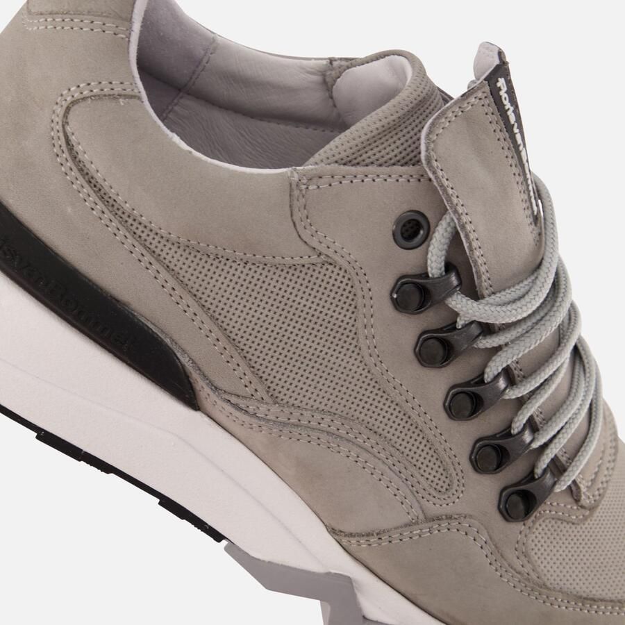 Floris van Floris van Bommel van Floris van Bommel Sneakers Heren Lage sneakers Herenschoenen Leer SFM-10135 Grijs - Foto 7