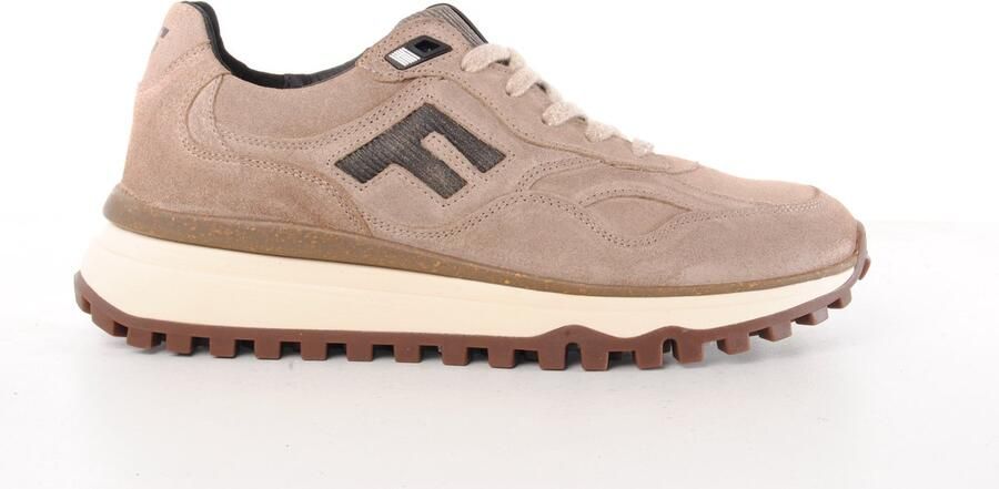 Floris van Bommel Sfm-10238 De Grippper Sneakers Suède Heren Taupe - Foto 4