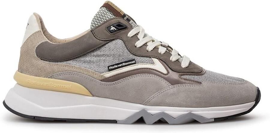 Floris van Bommel HEREN SNEAKERS GRIJS SFM-10178-32-02 DE ZAGER 05.29 LIGHTGREY G½