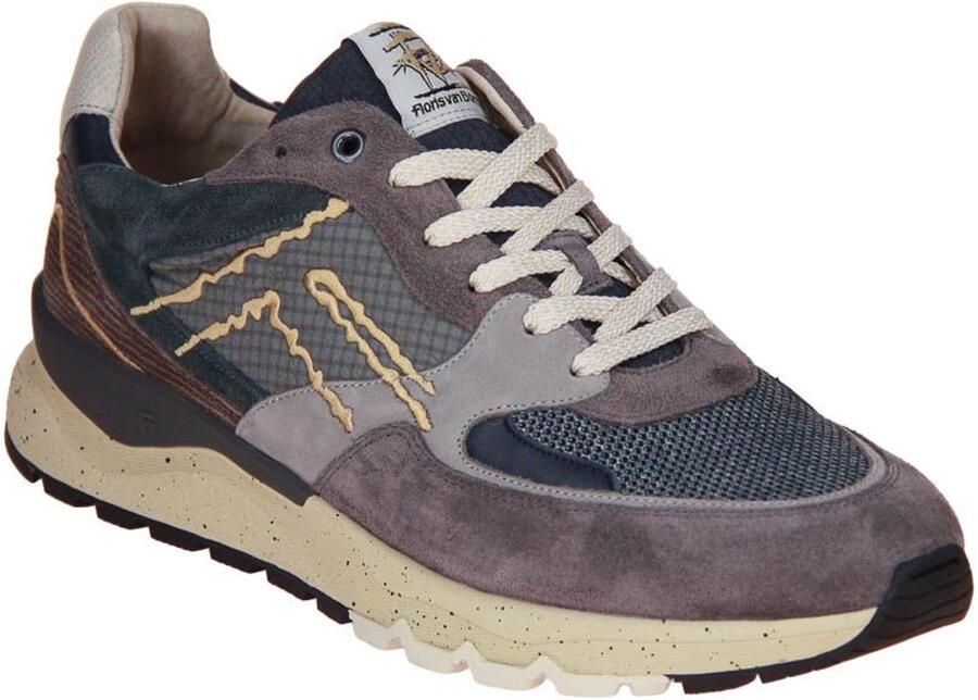 Floris van Bommel HEREN SNEAKERS GRIJS SFM-10243-31-01 DE TREENER 06.10-DARKGREY-G½ - Foto 4