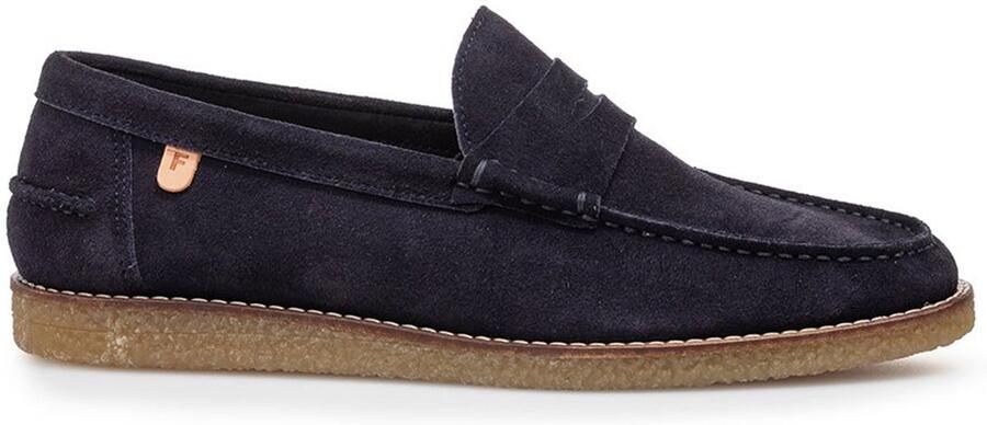 Floris van Bommel Loafers donkerblauw