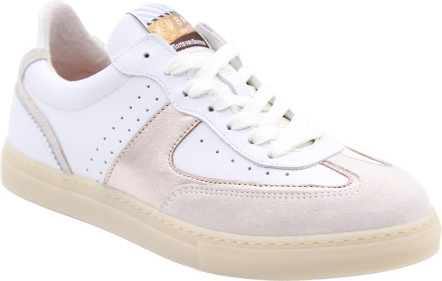 Floris van Bommel DAMES SNEAKERS WIT SFW-10096-60-10 MINNI 04.27-WHITE-G