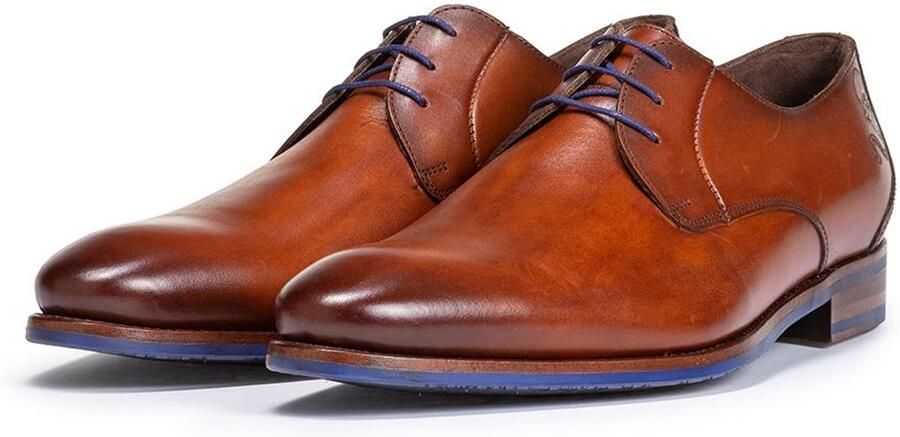 Floris van Bommel Nette Schoen SFM-30469-24-01 Cognac