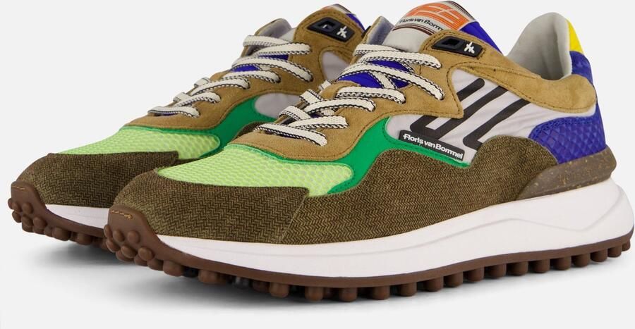 Floris van bommel 10169 Noppi 25.04 Light Brown G+ Wijdte Sneakers - Foto 2