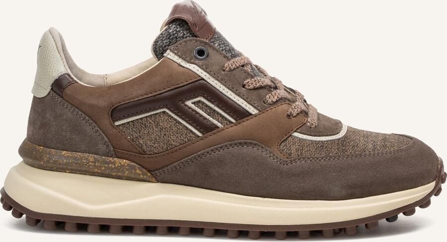 Floris van Bommel Sfm-10139 Noppi Sneakers Suède Heren Bruin