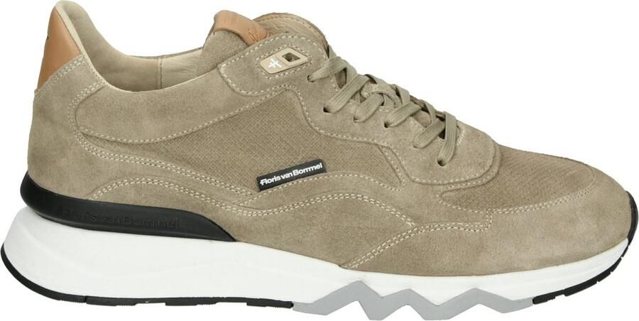 Floris van Bommel DE~ZAGER~02.23~~~~~~~~~~~~~~~~ Lage sneakersVrije tijdsschoenenHeren sneakers Taupe - Foto 7
