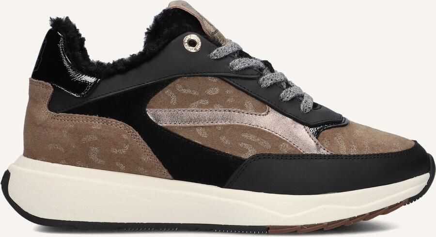 FLORIS VAN BOMMEL Lage Sneakers Dames Sfm-10138 Suvi 5 Leer Bronskleurig