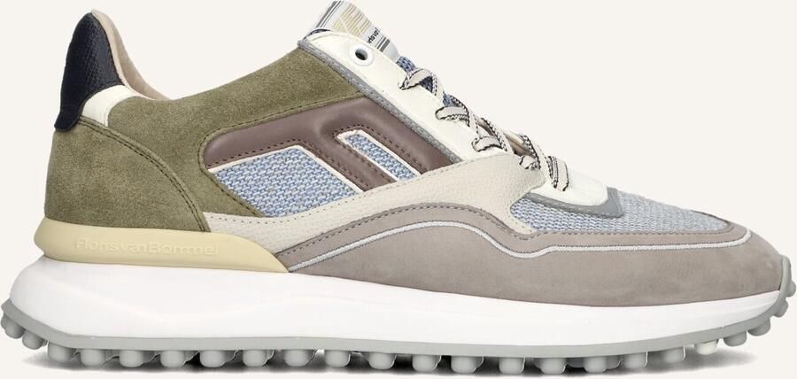 FLORIS VAN BOMMEL Lage Sneakers Heren Sfm-10139 Noppi Maat: 43⅓ Materiaal: Leer Kleur: Grijs - Foto 2