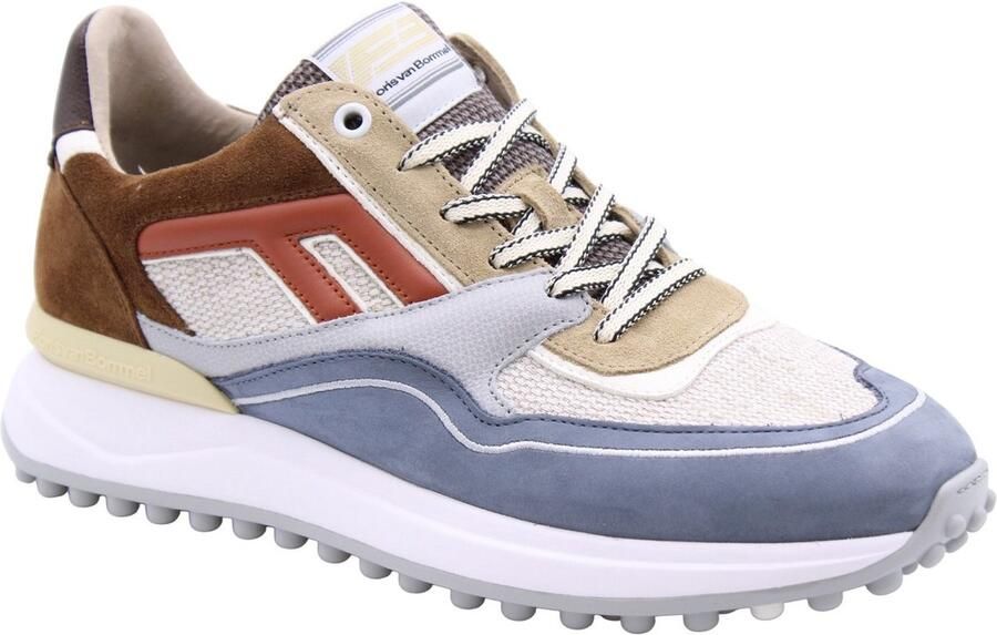 FLORIS VAN BOMMEL Lage Sneakers Heren Sfm-10139 Noppi 39⅓ Suède Bruin - Foto 5