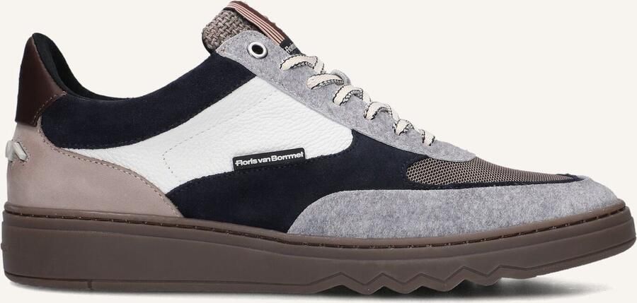 FLORIS VAN BOMMEL Lage Sneakers Heren Sfm-10143 De Kupster Maat: 45⅓ Materiaal: Suède Kleur: Grijs - Foto 2