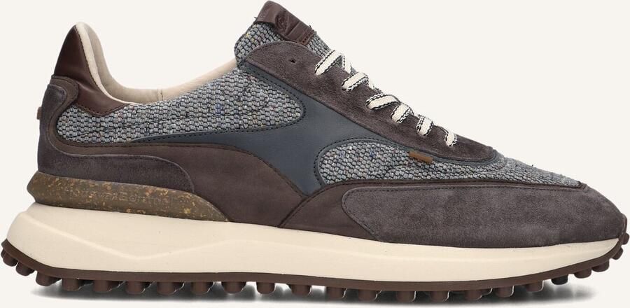 FLORIS VAN BOMMEL Lage Sneakers Heren Sfm-10152 Noppi Maat: 42 Materiaal: Suède Kleur: Grijs
