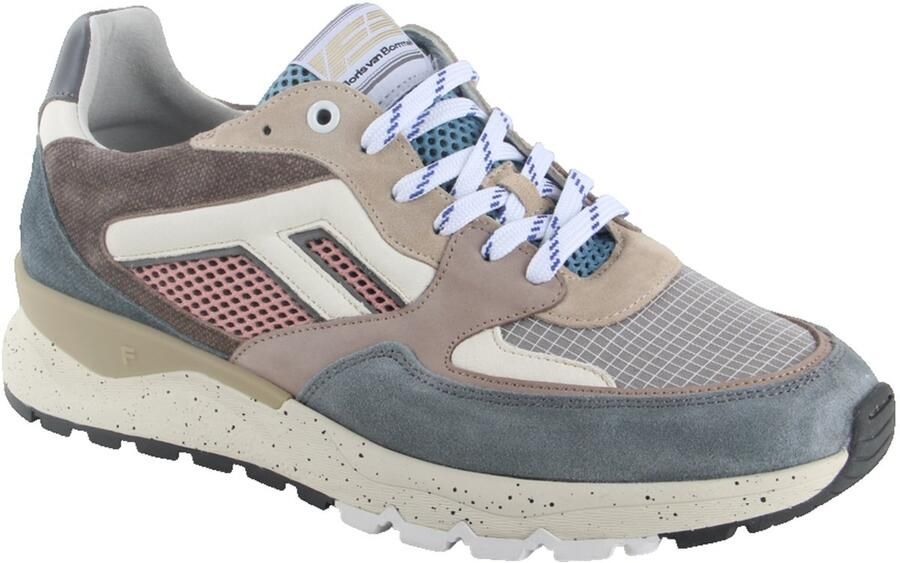 Floris van Bommel NOPPI~38.02~~~~~~~~~~~~~~~~~~~ Lage sneakersVrije tijdsschoenenHeren sneakers Blauw - Foto 19