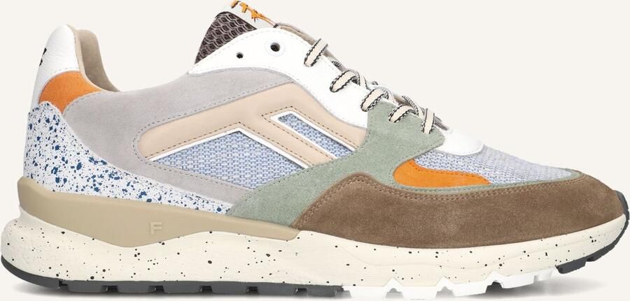 FLORIS VAN BOMMEL Lage Sneakers Heren Sfm-10154 De Treener Maat: 48⅔ Materiaal: Leer Kleur: Bruin - Foto 2