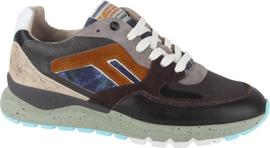 FLORIS VAN BOMMEL Lage Sneakers Heren Sfm-10154 De Treener Leer - Foto 2