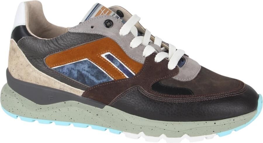 FLORIS VAN BOMMEL Lage Sneakers Heren Sfm-10154 De Treener Maat: 42 Materiaal: Leer - Foto 2