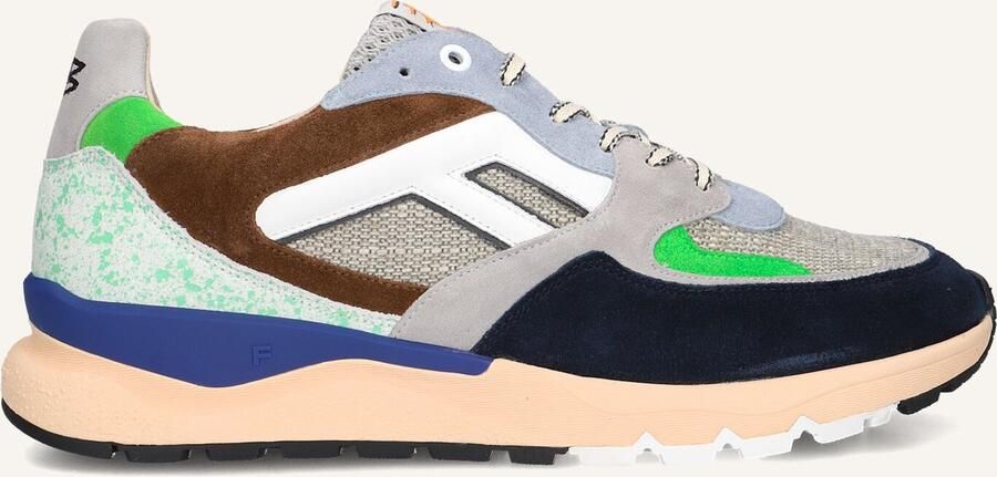 FLORIS VAN BOMMEL Lage Sneakers Heren Sfm-10154 De Treener Maat: 42 Materiaal: Suède Kleur: Blauw - Foto 2