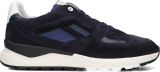 FLORIS VAN BOMMEL Lage Sneakers Heren Sfm-10154 De Treener Suède Blauw - Blauw