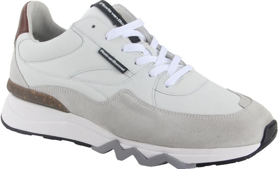 Floris van Bommel SFM-10155-60-01 heren sneakers (7 5) wit - Foto 2