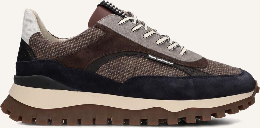 FLORIS VAN BOMMEL Lage Sneakers Heren Sfm-10156 De Grommer Maat: 44 Materiaal: Suède Kleur: Bruin - Foto 2