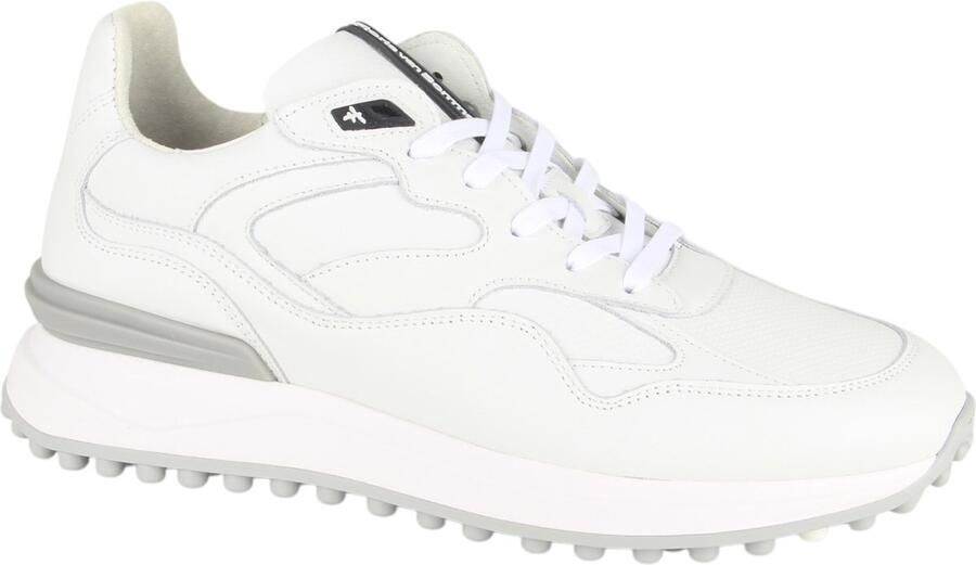 Floris van Floris van Bommel van Floris van Bommel Sneakers Heren Lage sneakers Herenschoenen Leer SFM-10202 led Wit - Foto 18