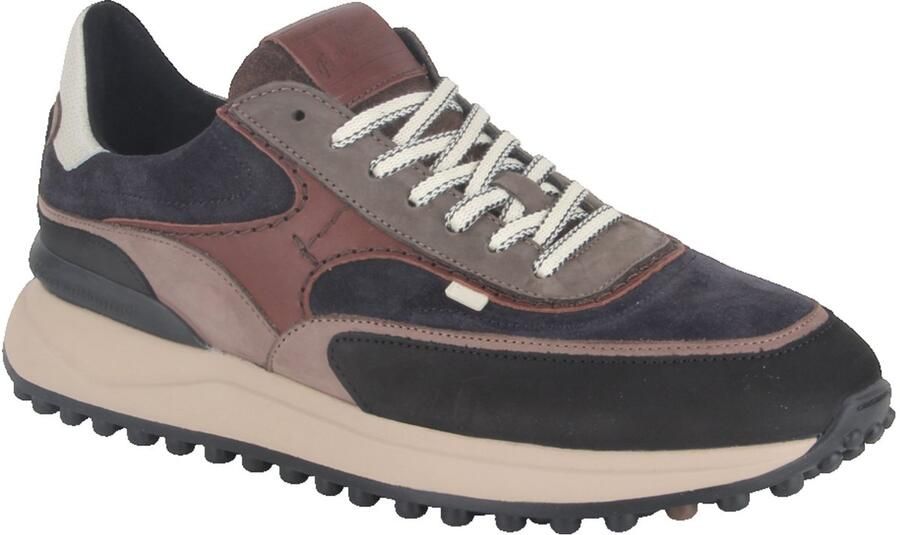 Floris van Bommel SFM-10172-20-01 heren sneakers (9) bruin - Foto 4