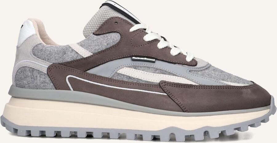 Floris van Bommel Sfm-10172 De Gripper Sneakers Nubuck Heren Grijs