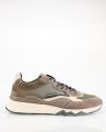 Floris van Bommel Sfm-10178 De Zager Sneakers Suède Heren Groen - Groen