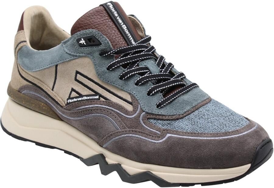 Floris van Bommel Sfm-10198 De Zager Sneakers Textiel Heren Multi - Foto 4
