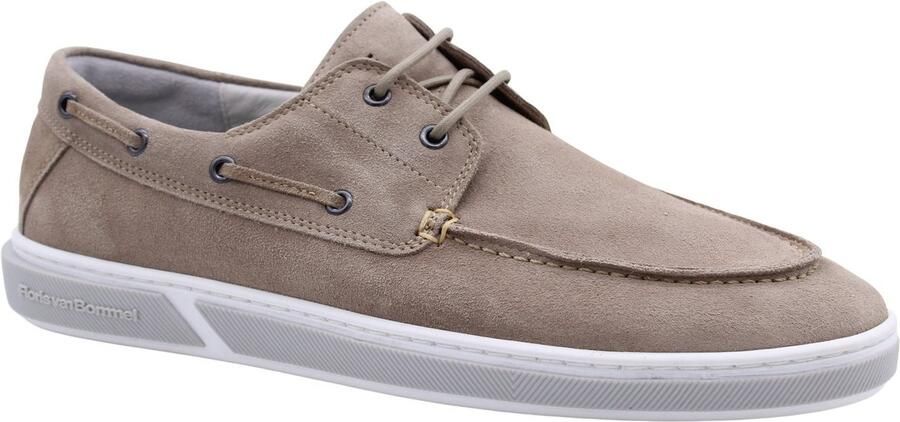 Floris van Bommel DE BOOTER 01.02 Vrije tijdsschoenenHeren veterschoenHeren sneakersCasual Taupe - Foto 6