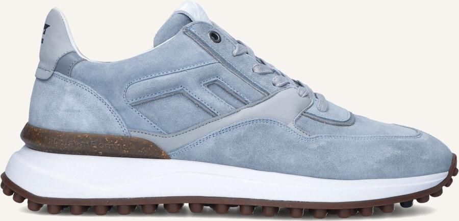 FLORIS VAN BOMMEL Lage Sneakers Heren Sfm-10223 Noppi Maat: 42⅔ Materiaal: Suède Kleur: Blauw - Foto 2