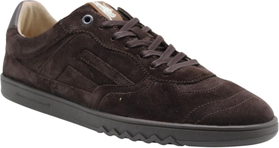 Floris van Bommel art. sfm 10233 21 01 de zaler 04.14 heren bruin suede sneaker - Foto 4