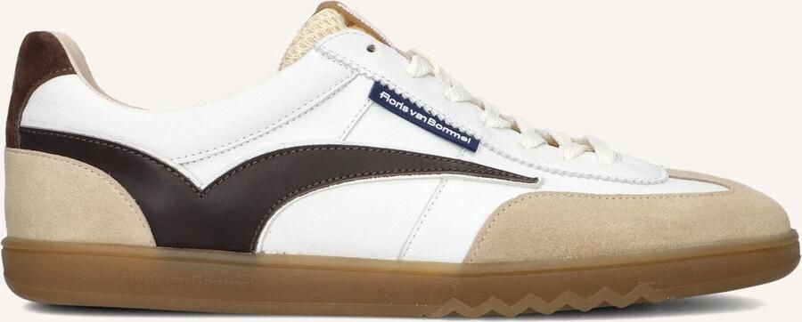 Floris van Bommel Sfm-10224 De Zaler Sneakers Leer Heren Wit