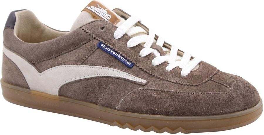 FLORIS VAN BOMMEL Lage Sneakers Heren Sfm-10224 De Zaler Maat: 46⅔ Materiaal: Suède Kleur: Taupe - Foto 2