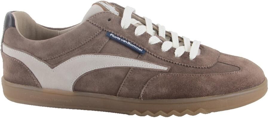 FLORIS VAN BOMMEL Lage Sneakers Heren Sfm-10224 De Zaler Maat: 44⅔ Materiaal: Suède Kleur: Taupe - Foto 5