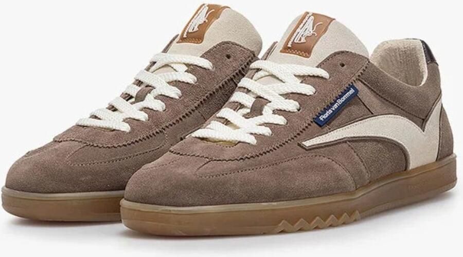 FLORIS VAN BOMMEL Lage Sneakers Heren Sfm-10224 De Zaler 44⅔ Suède Taupe - Foto 5