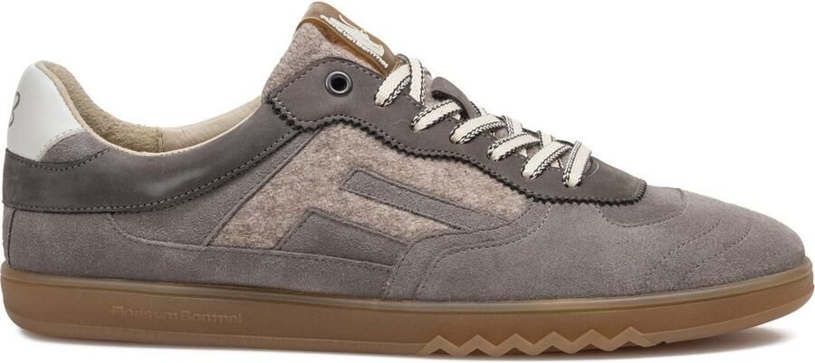 FLORIS VAN BOMMEL Lage Sneakers Heren Sfm-10233 De Zaler 40⅔ Textiel Grijs - Foto 4