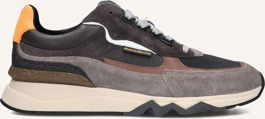 FLORIS VAN BOMMEL Lage Sneakers Heren Sfm-10248 De Gripper Maat: 41⅓ Materiaal: Suède Kleur: Grijs - Foto 10