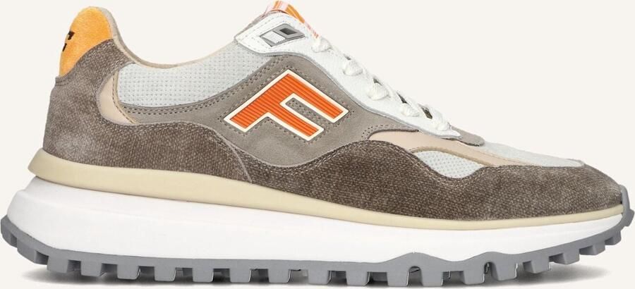 Floris van Bommel Sfm-10238 De Gripper Sneakers Nubuck Grijs