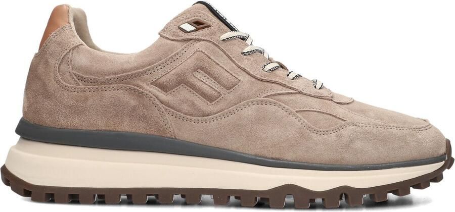 FLORIS VAN BOMMEL Lage Sneakers Heren Sfm-10238 De Gripper Maat: 46⅔ Materiaal: Suède Kleur: Beige - Foto 4