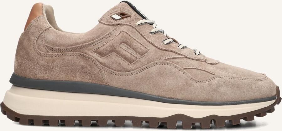 FLORIS VAN BOMMEL Lage Sneakers Heren Sfm-10238 De Gripper Maat: 41⅓ Materiaal: Suède Kleur: Beige - Foto 4