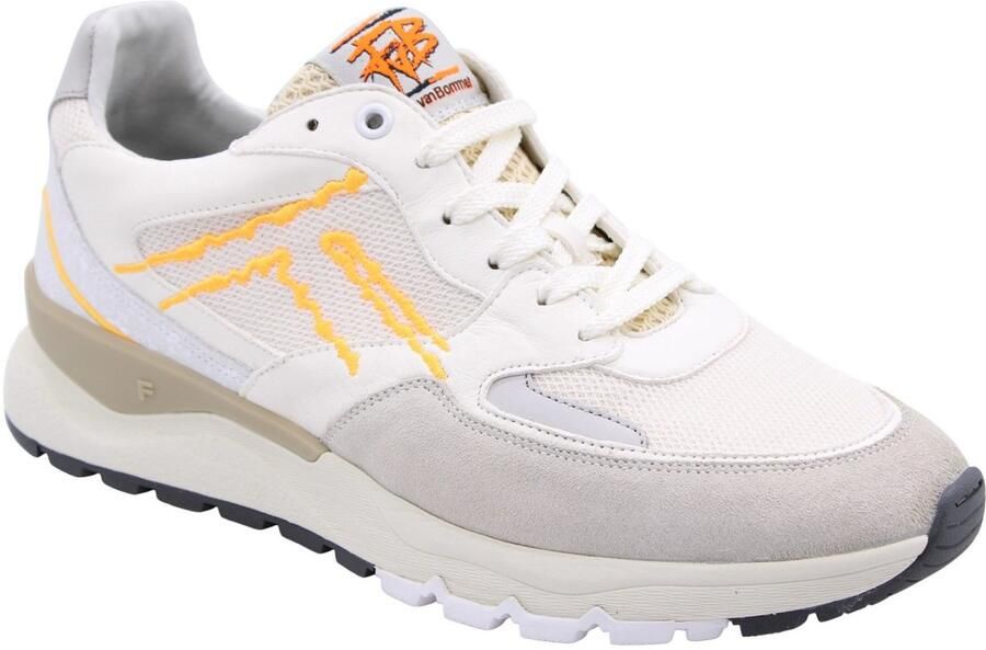 FLORIS VAN BOMMEL Lage Sneakers Heren Sfm-10243 De Treener Maat: 39⅓ Materiaal: Suède Kleur: Beige - Foto 5